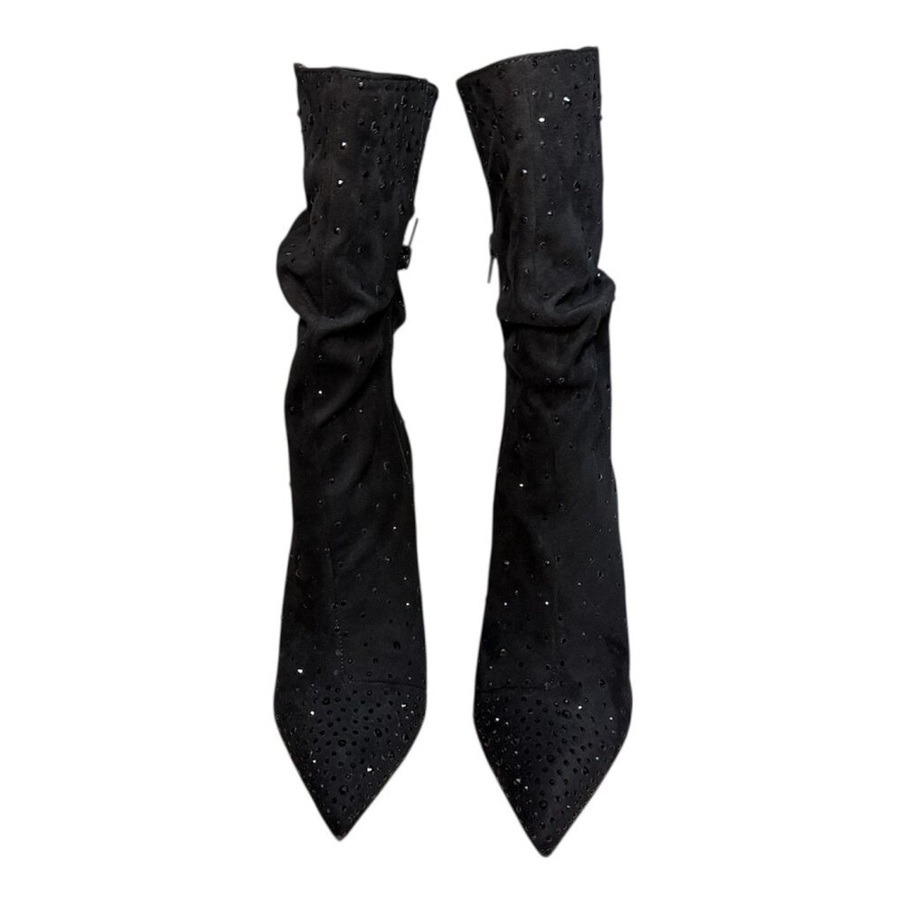 Thalia Sodi Womens Raquell Slouch Pointed Black Mc Size 8M - F41 - Picture 4 of 6